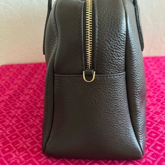 Madewell Dark Brown Leather Satchel - Picture 2 of 8